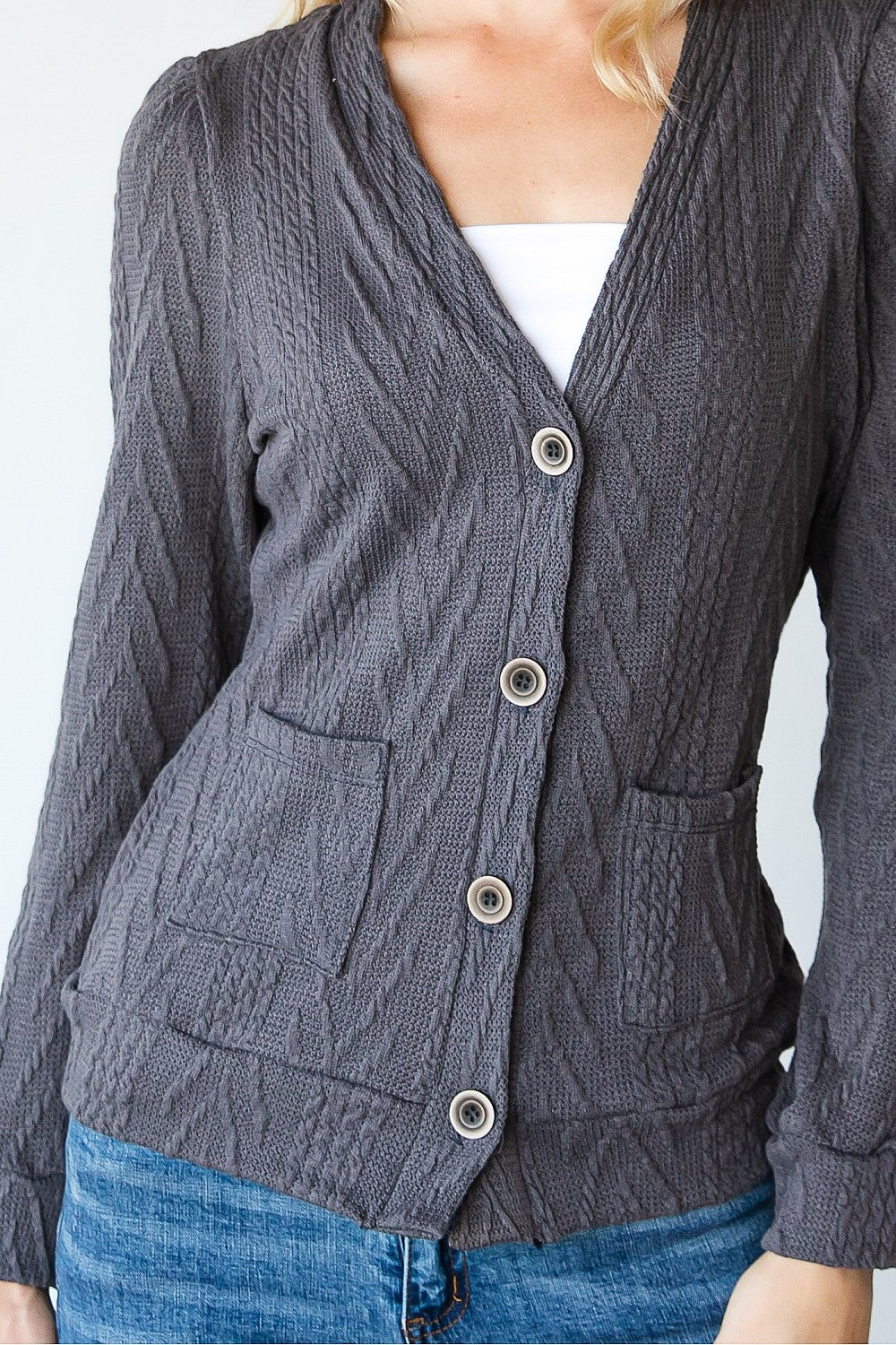 Rainy Evening Button Down Cardigan