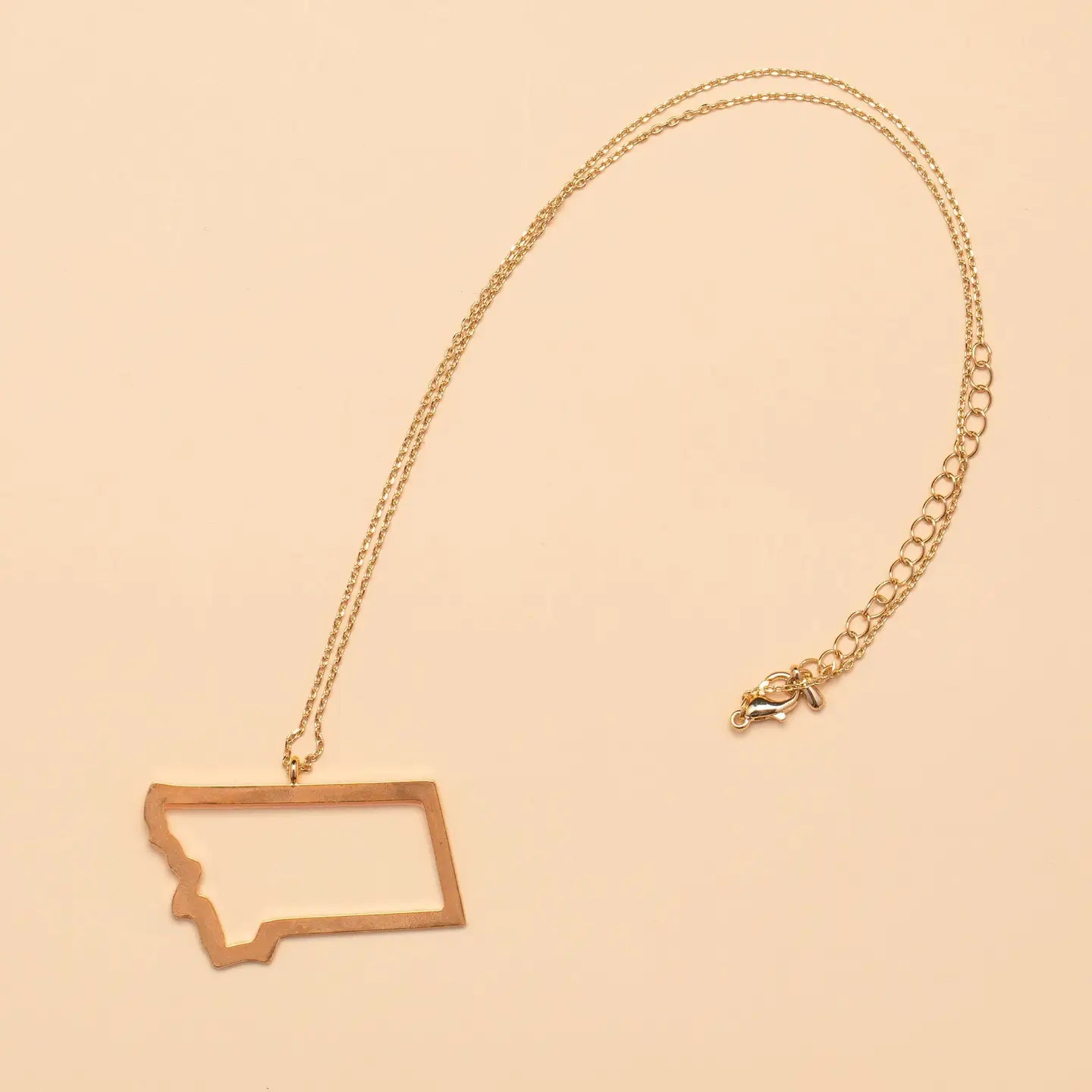 Last Best Place Montana Necklace - Gold