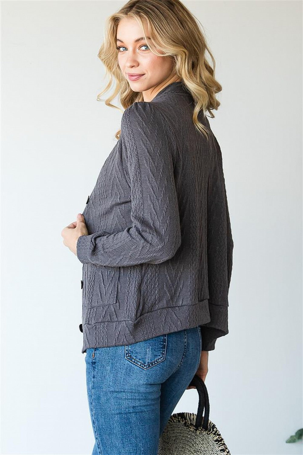 Rainy Evening Button Down Cardigan