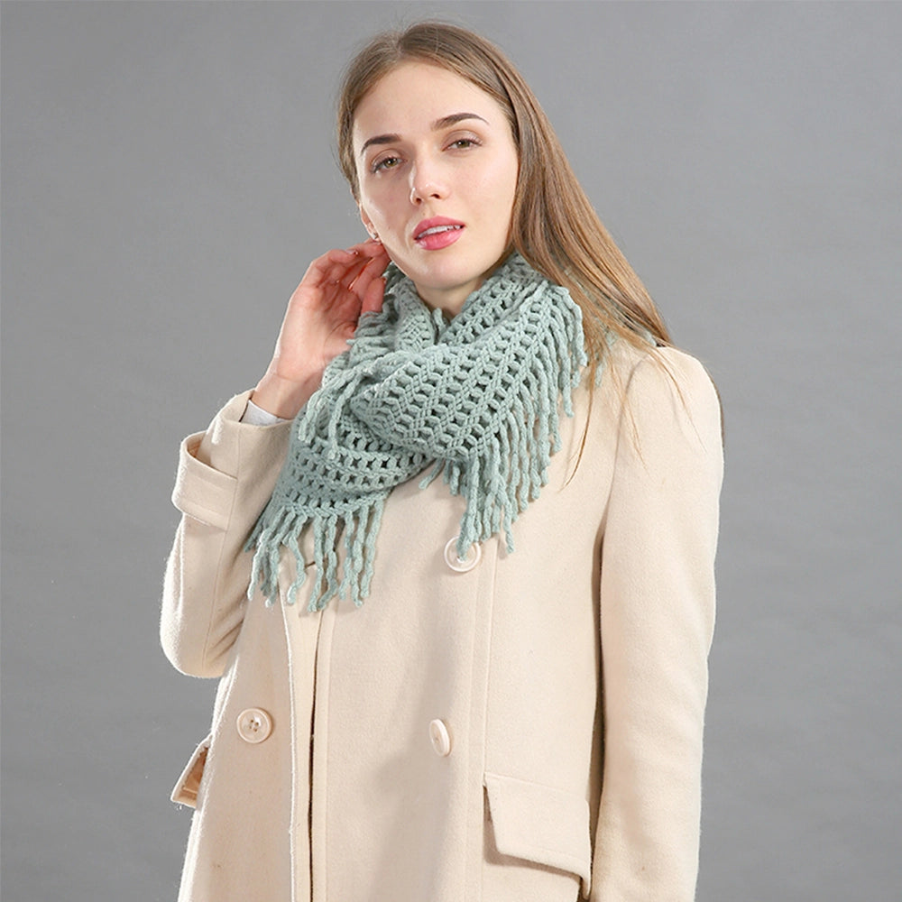 Coldest Breeze Infinity Scarf - Teal
