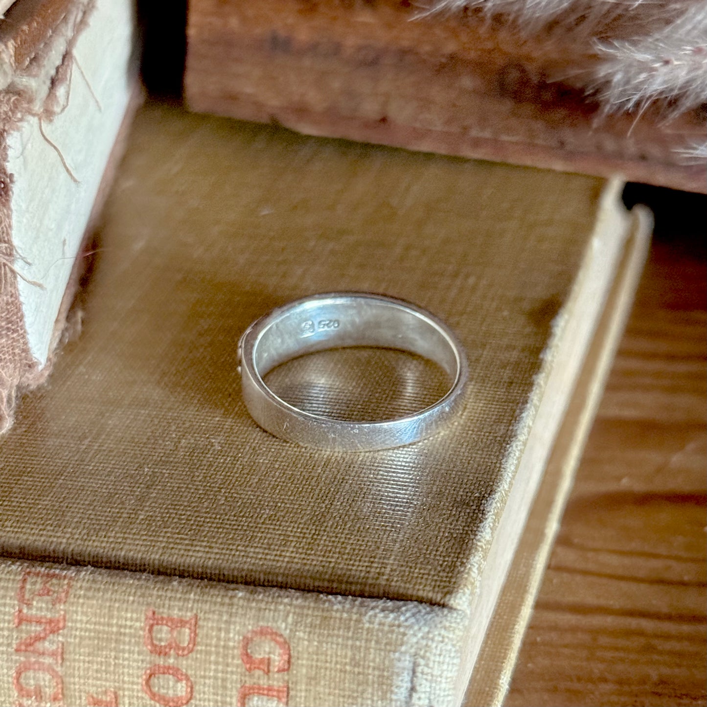 3-Stone Mojave Turquoise Sterling Silver Ring - Size 9.5