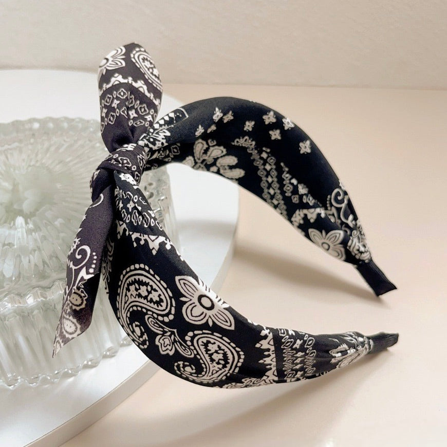 Fo-Fana Bandana Headband - Black