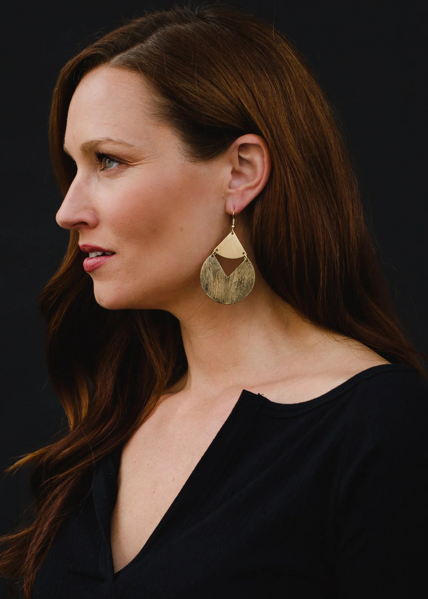 Intentional Beauty Gold Geometric Earrings