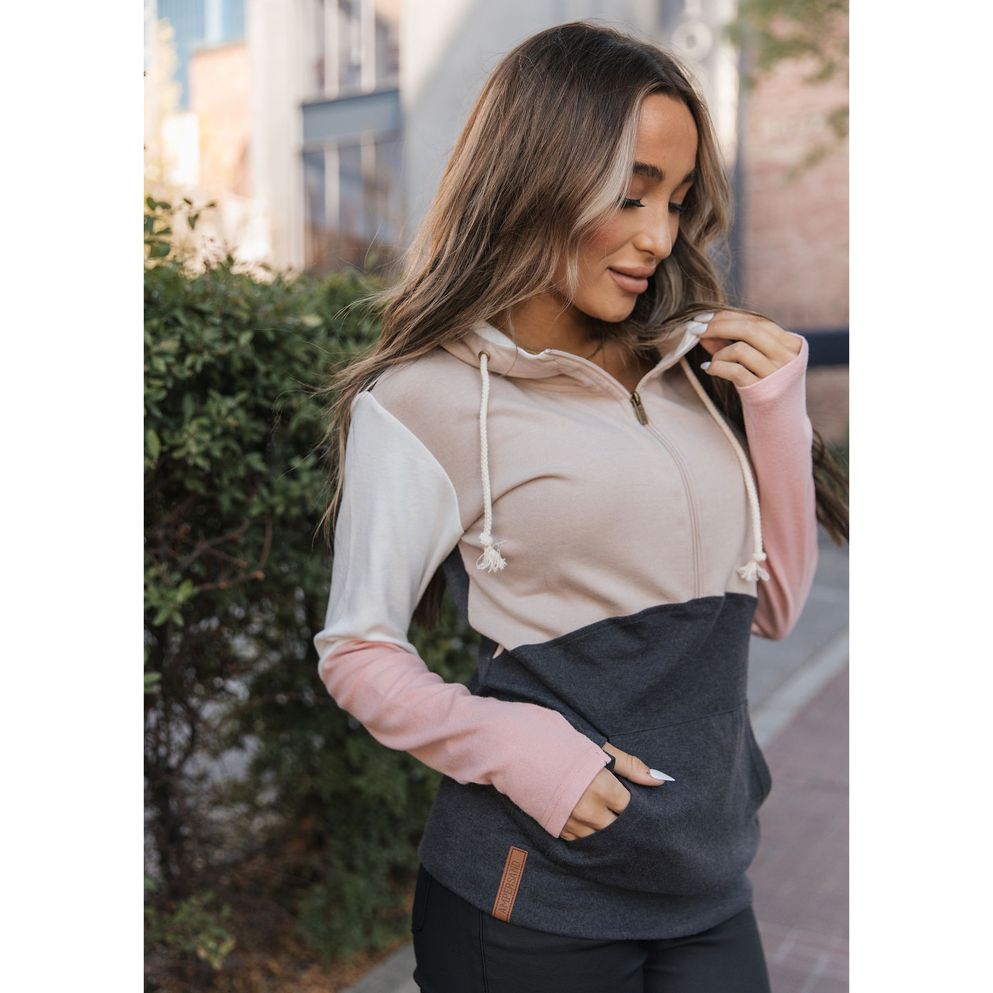 Head Start Ampersand Ave Halfzip Hoodie Sweatshirt
