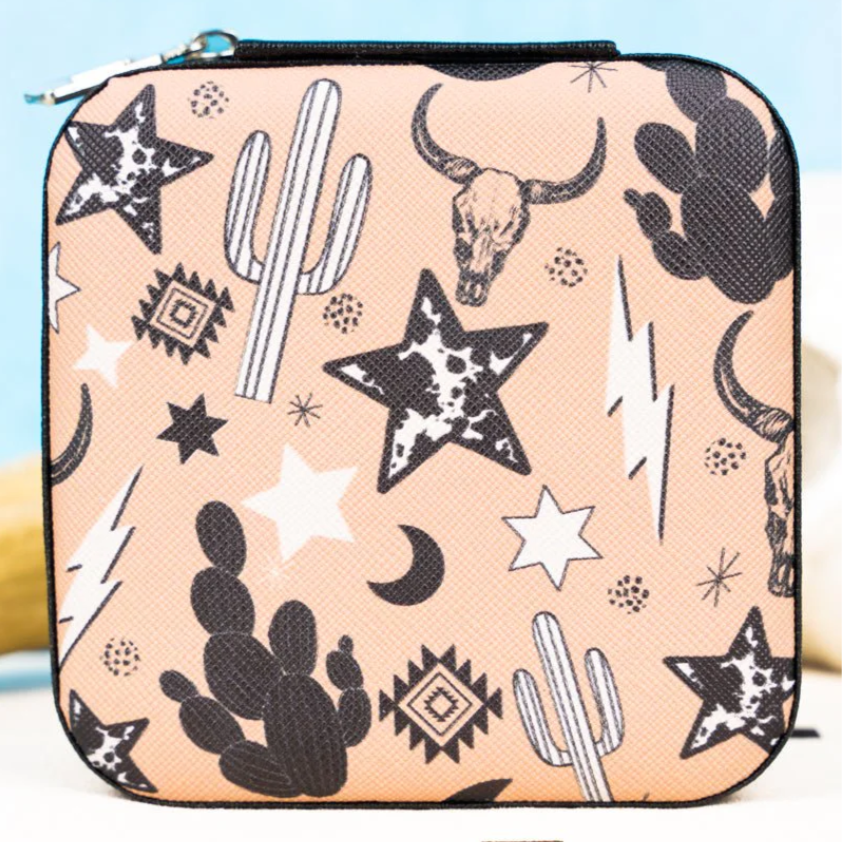 Travelin' Pretty Jewelry Case - Wild West