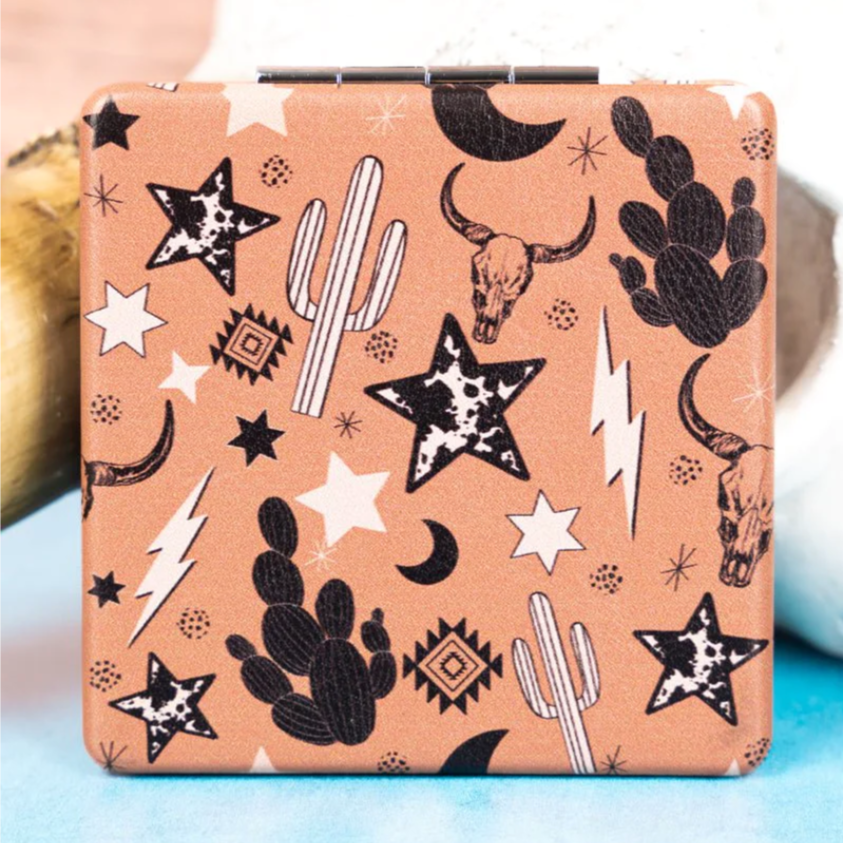 Look At Me Compact Mirror - Wild West