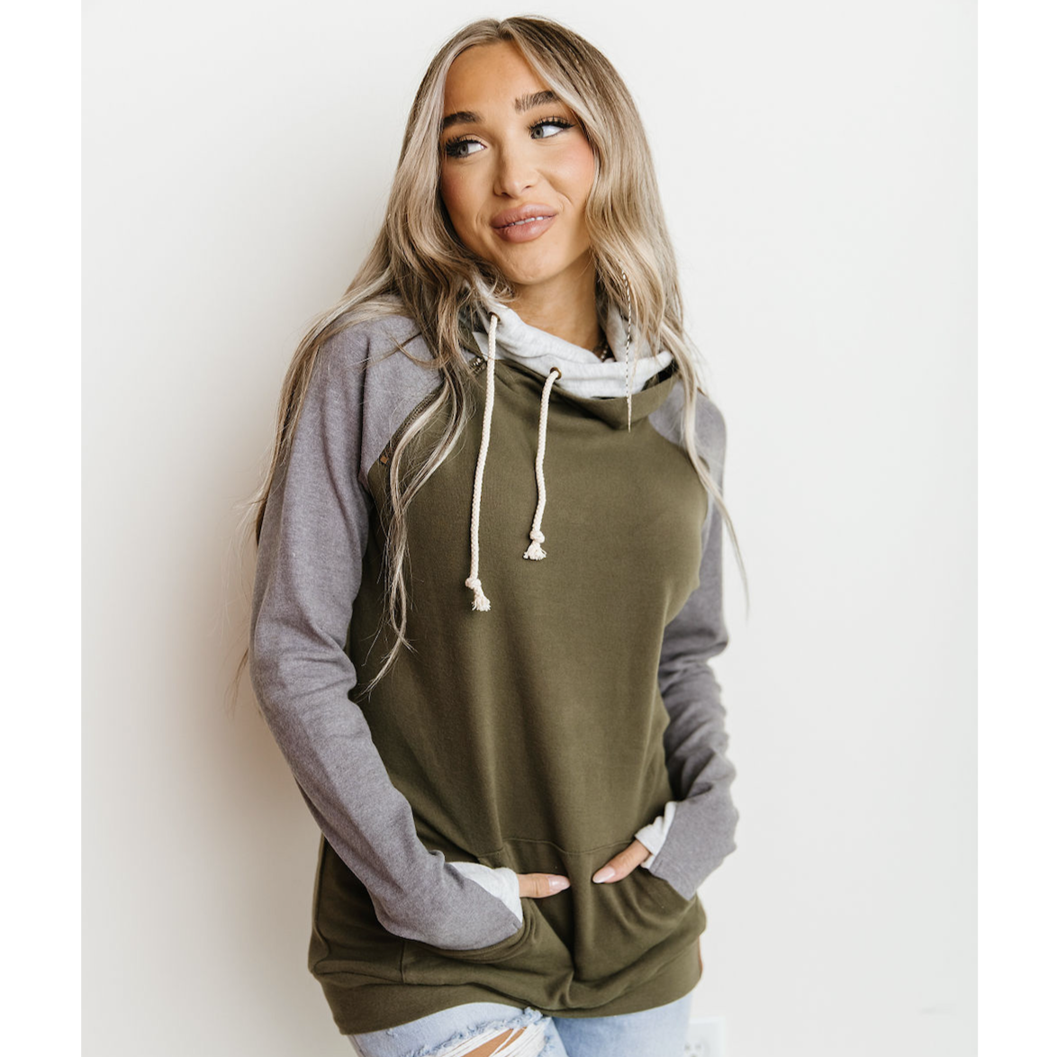 All Booked Ampersand Ave Doublehood Sweatshirt