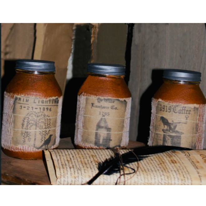 Large 32 oz. Primitive Candle - Vintage Collection