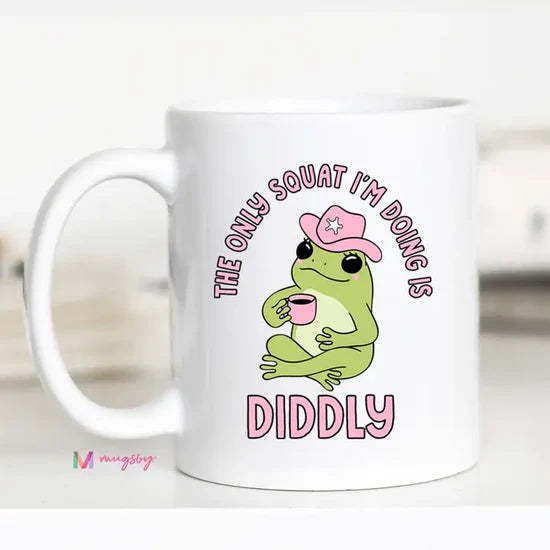 Diddly Squat Frog Mug