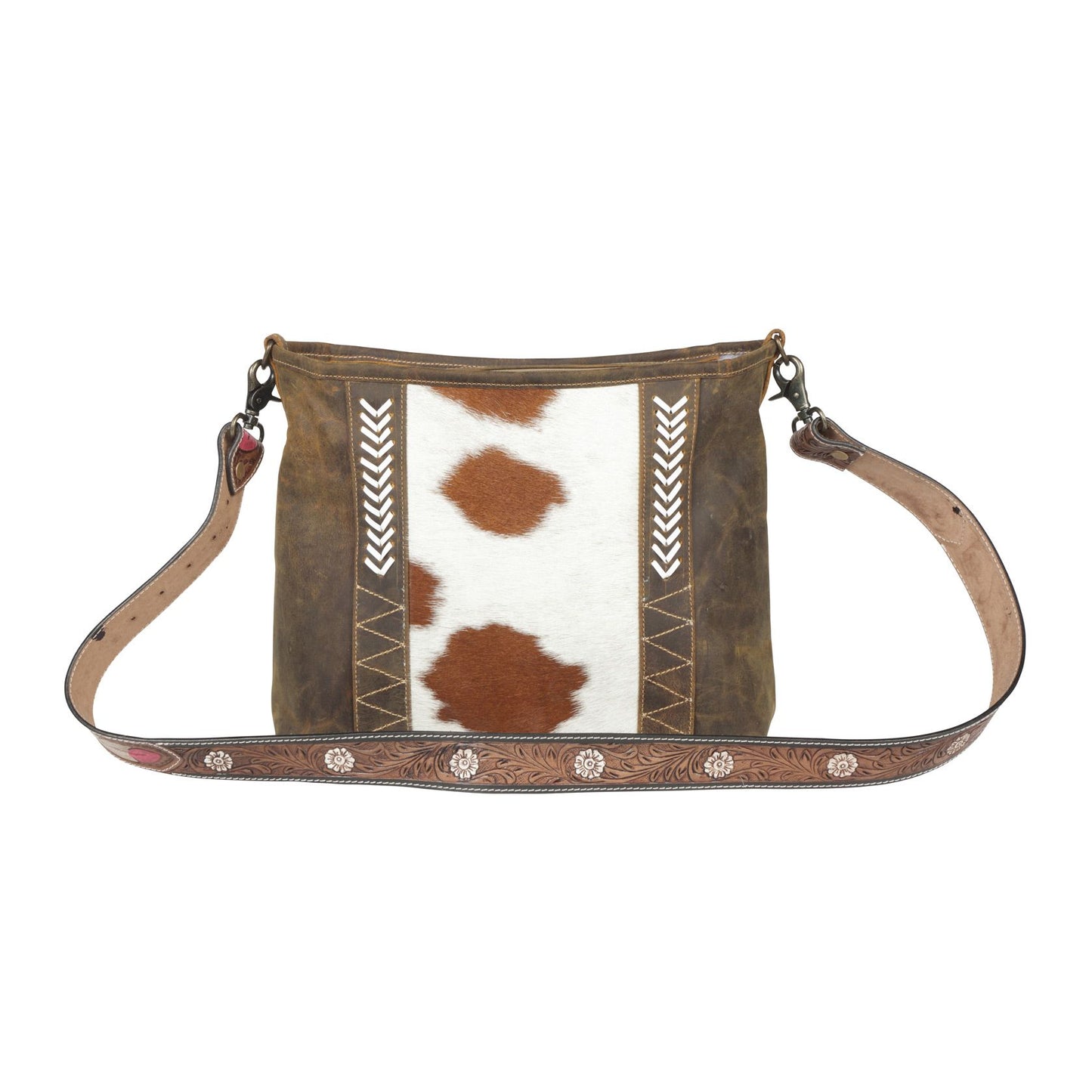 Follow The Herd Leather/Hair-On-Hide Purse