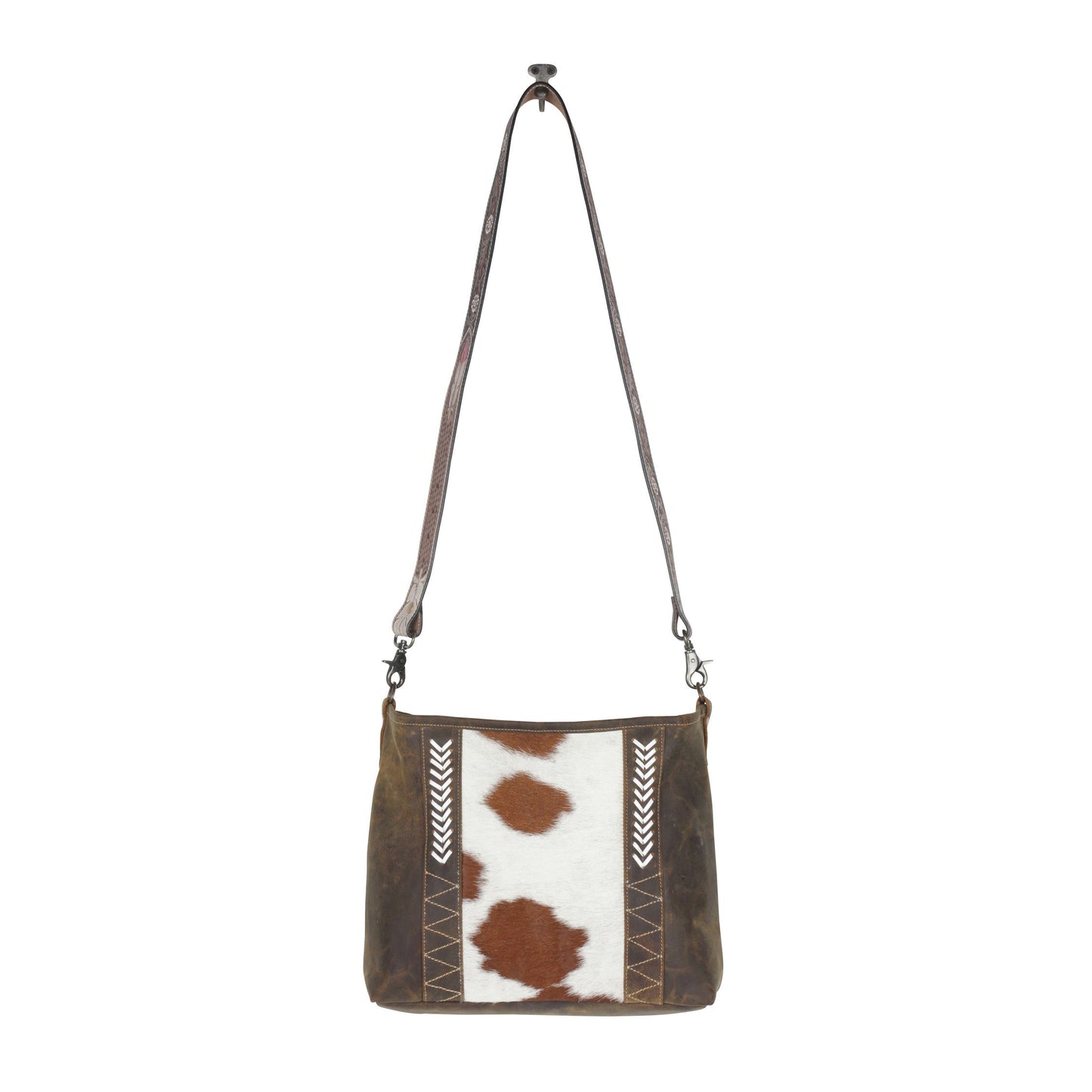 Follow The Herd Leather/Hair-On-Hide Purse