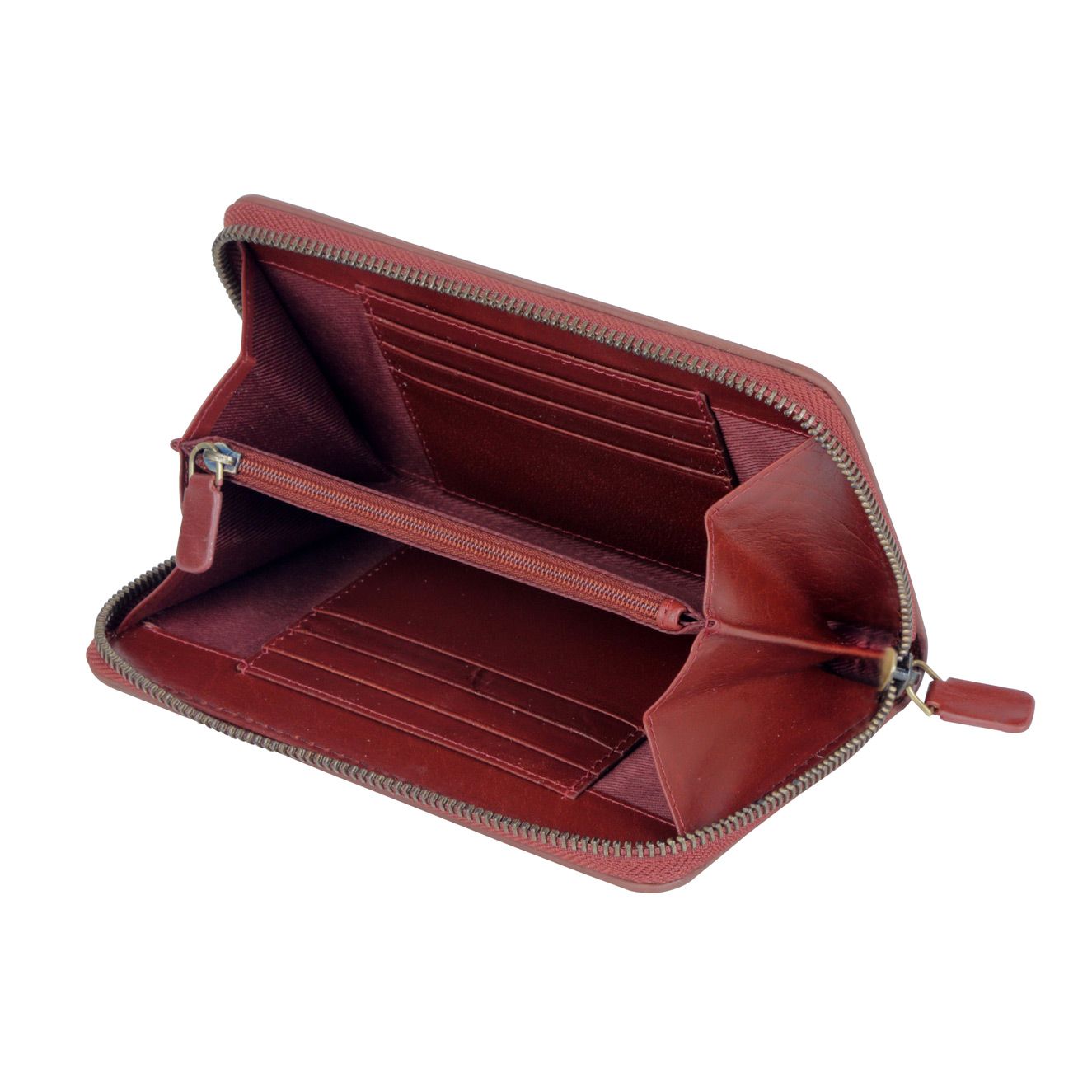 No Better Seascape Turquoise Tooled Leather Wallet