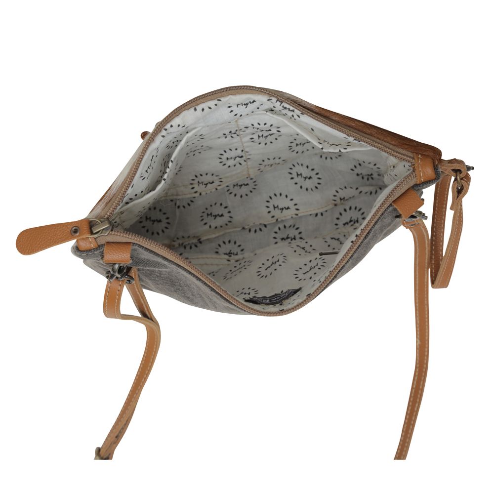 Saloon Gossip Canvas/Hair-On-Hide Purse