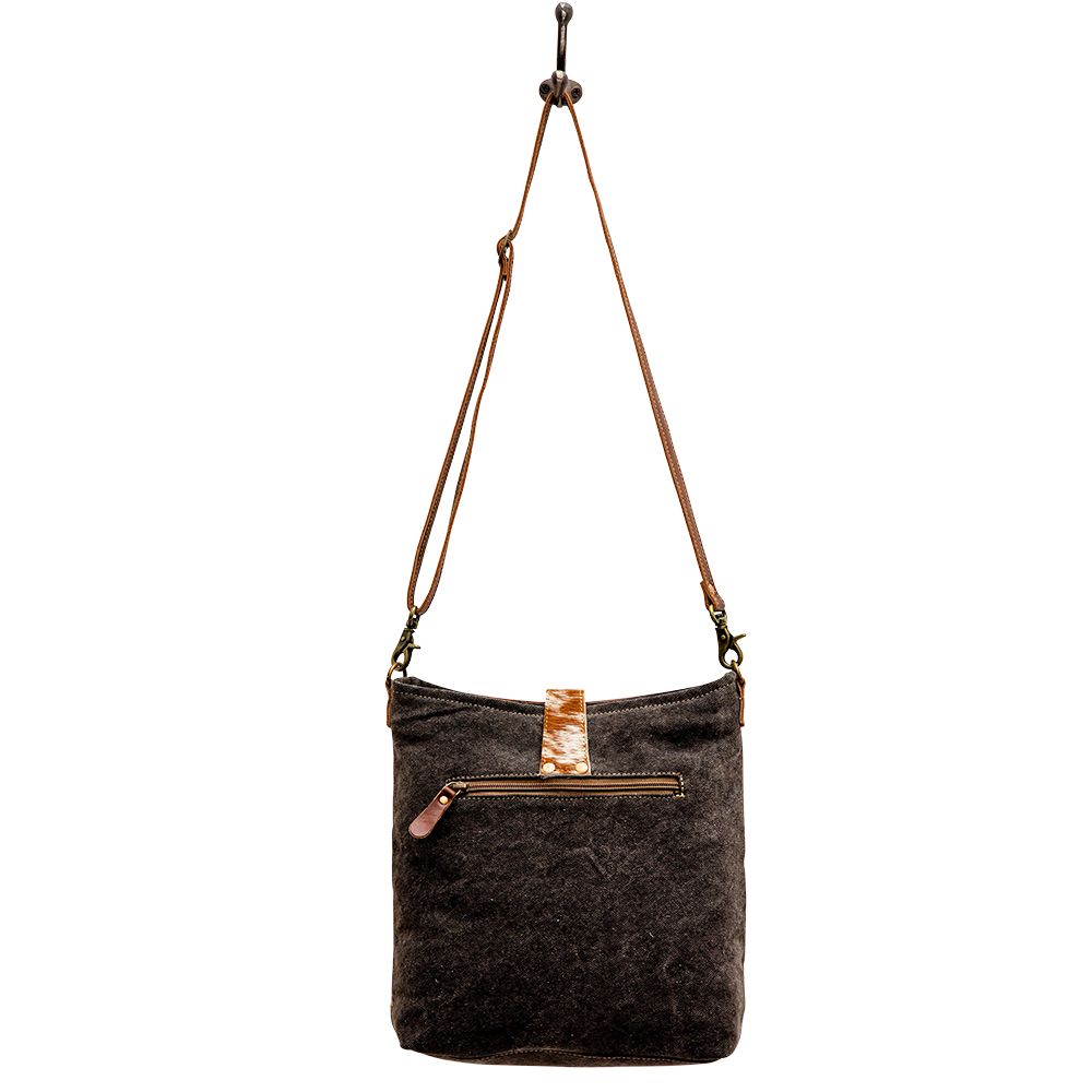 Sunny Side of Life Hair-On-Hide Aztec Crossbody Purse