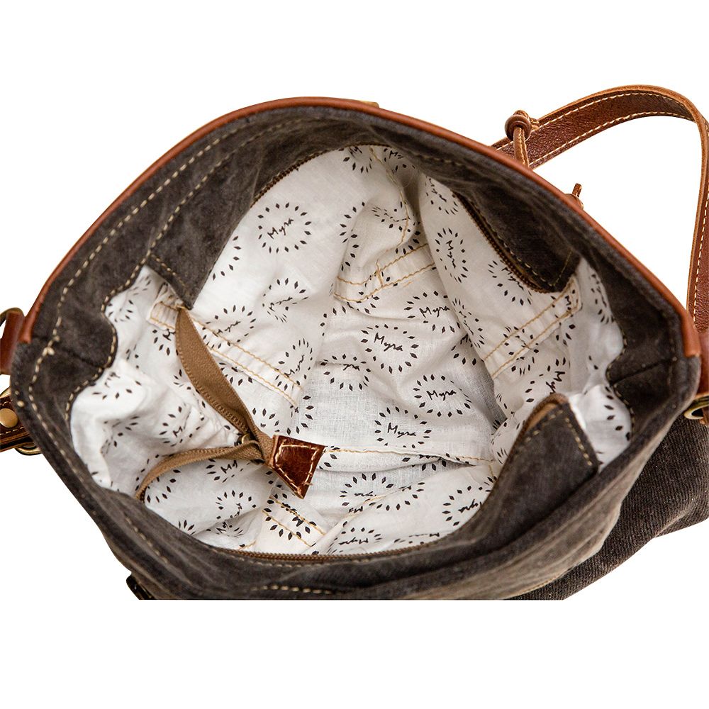 Sunny Side of Life Hair-On-Hide Aztec Crossbody Purse