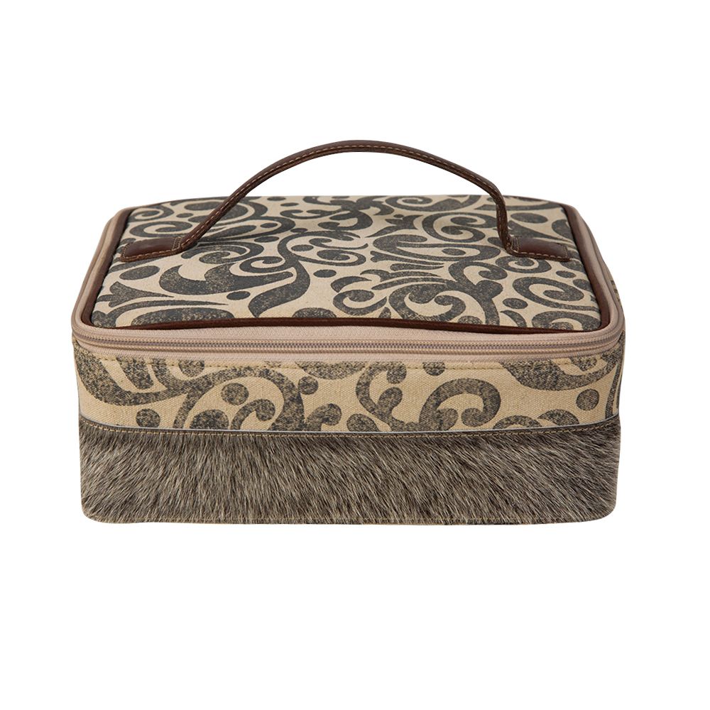 Countryside Trip Hair-On-Hide Cosmetic Case