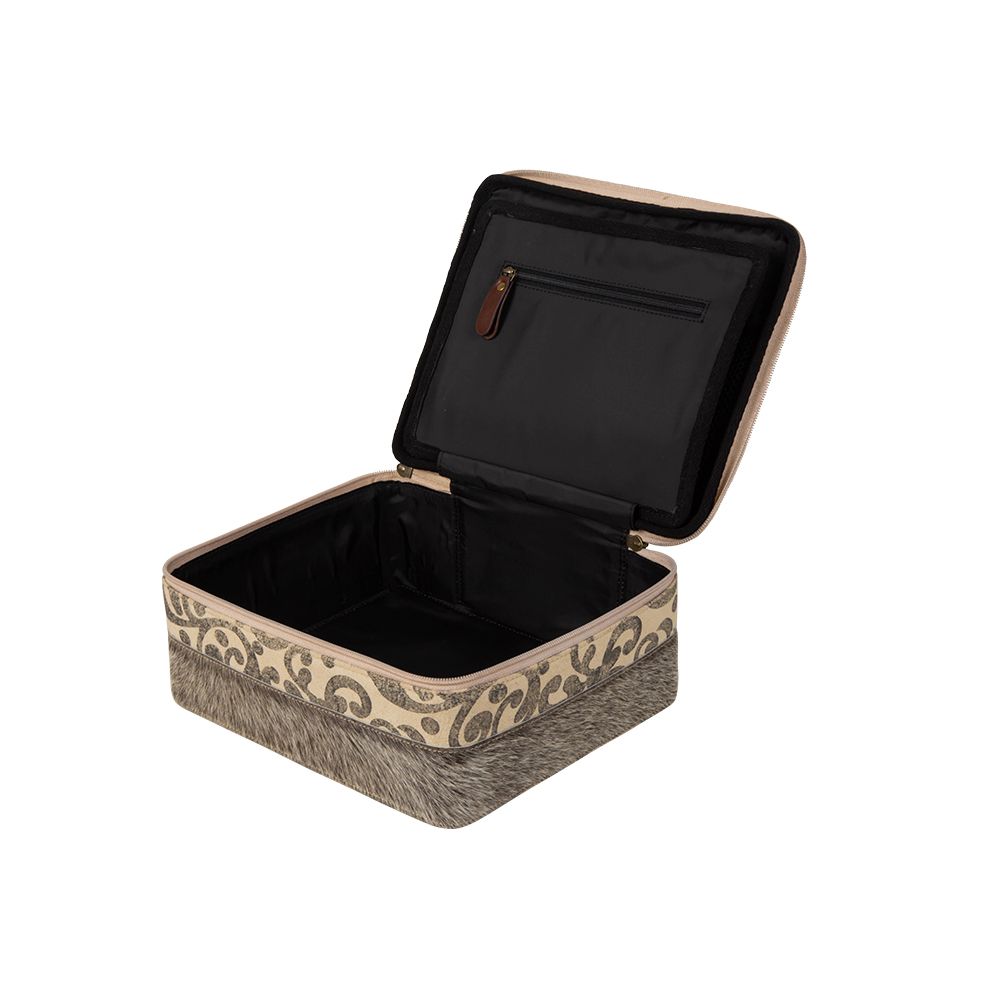 Countryside Trip Hair-On-Hide Cosmetic Case