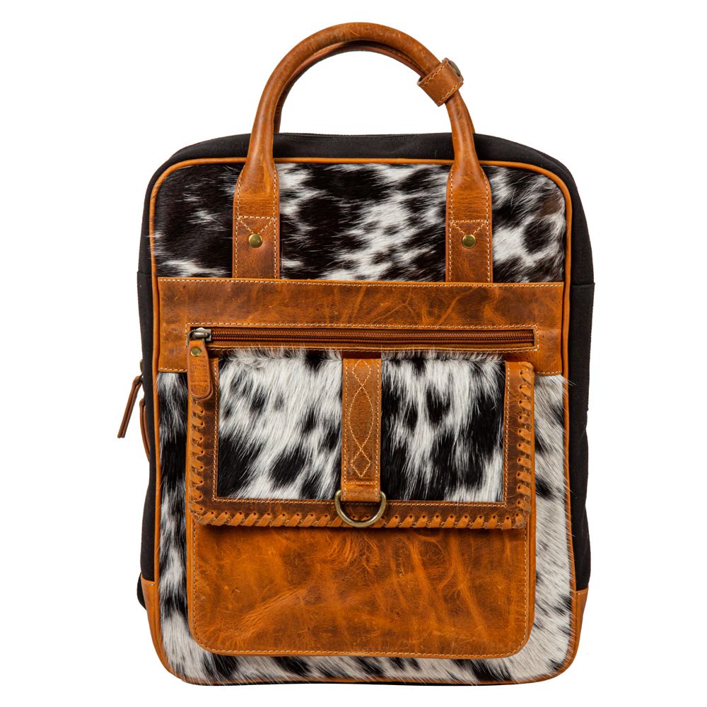 At The Ranch Leather/Hair-On-Hide Backpack