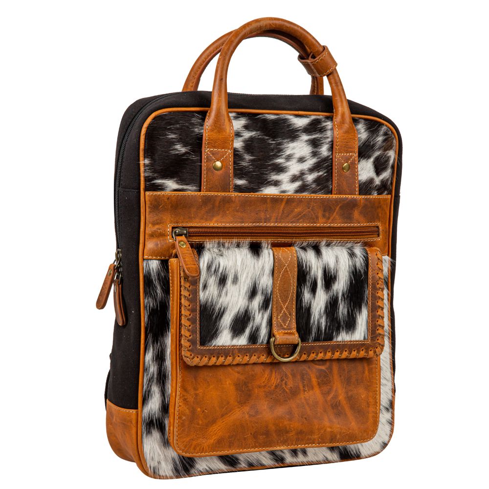 At The Ranch Leather/Hair-On-Hide Backpack
