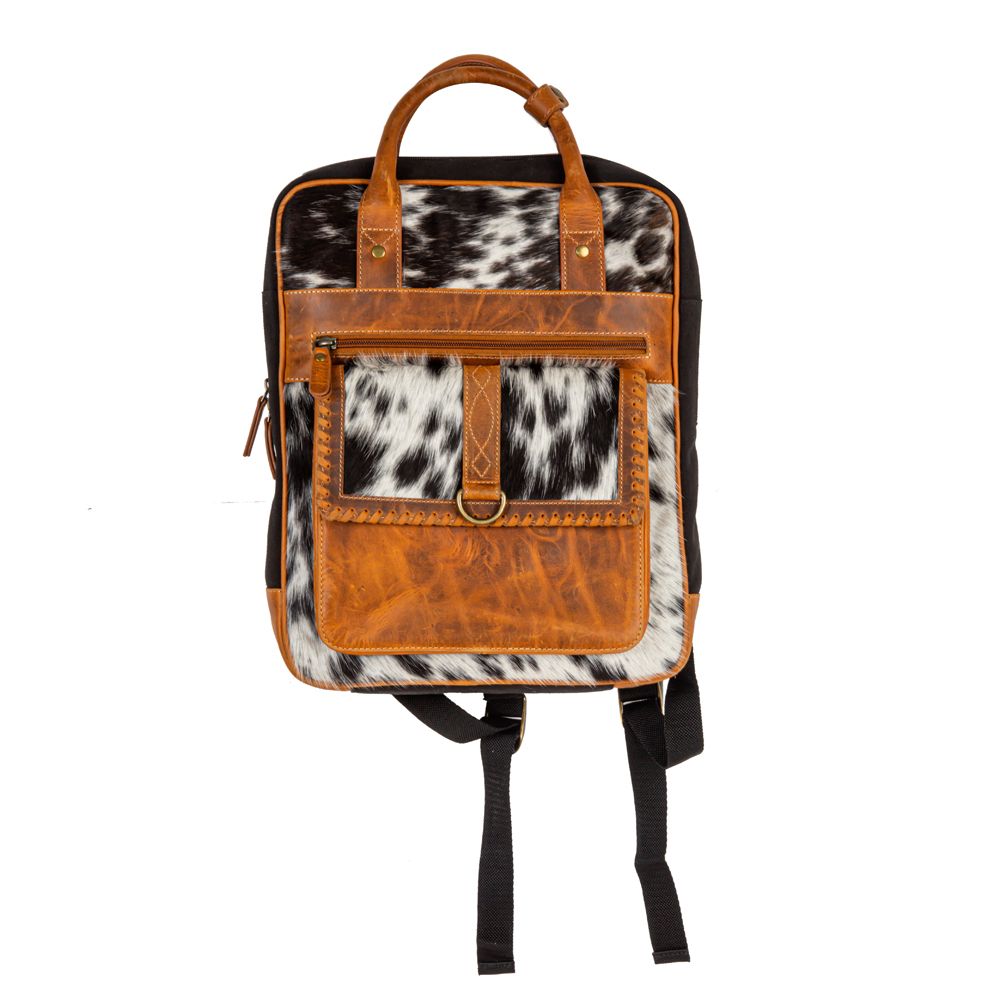 At The Ranch Leather/Hair-On-Hide Backpack