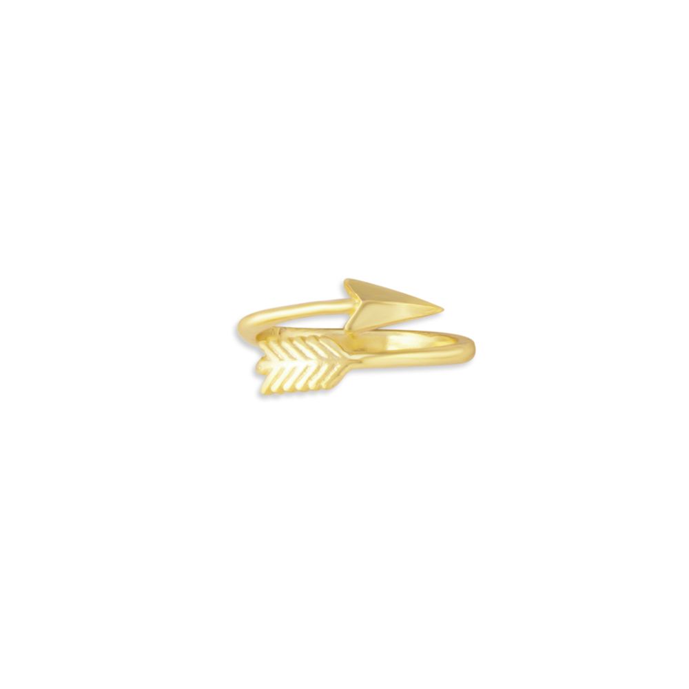Golden Direction Arrow Ring