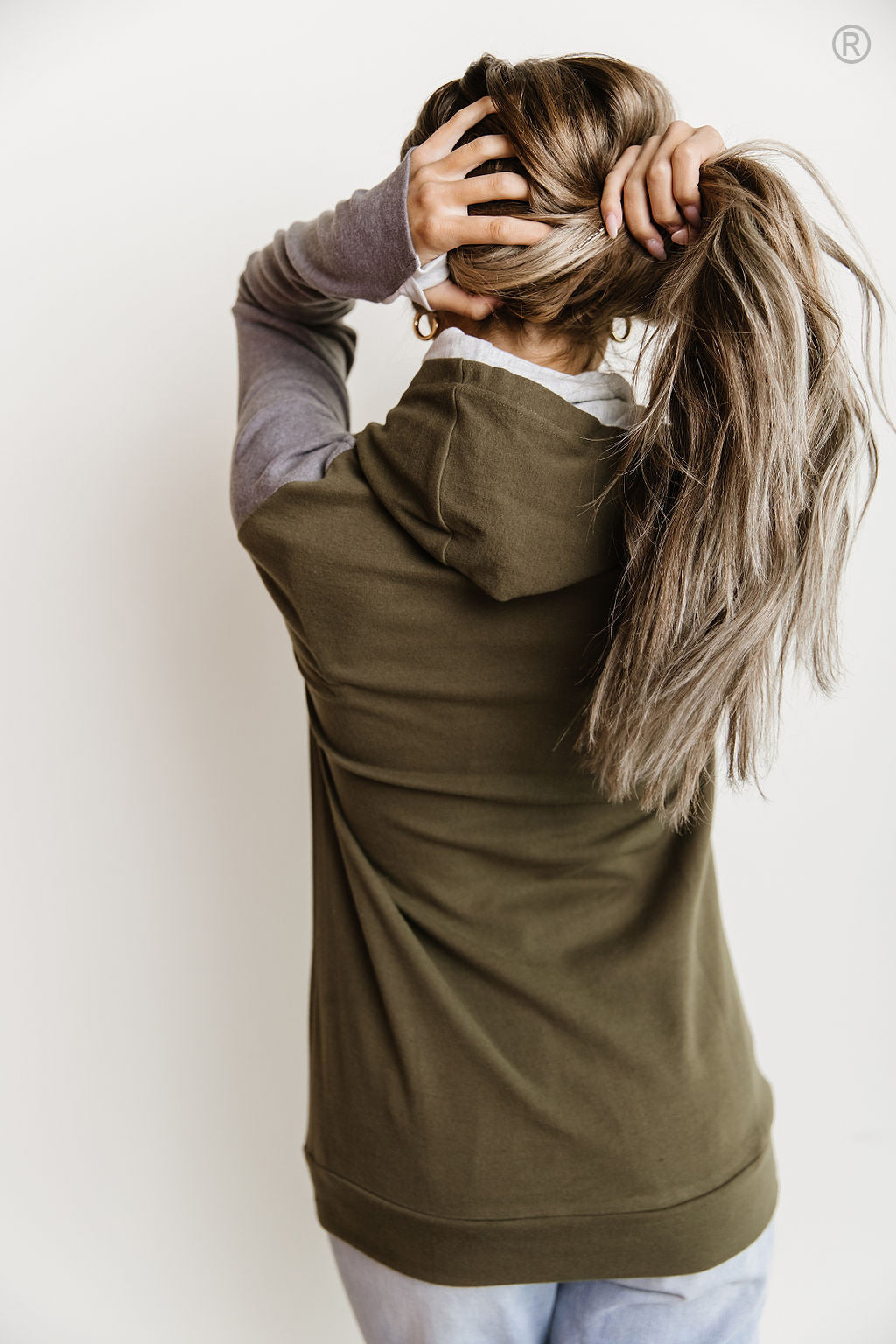 All Booked Ampersand Ave Doublehood Sweatshirt