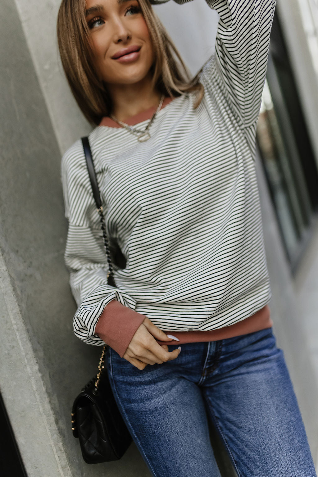 So Charming Ampersand Ave University Pullover