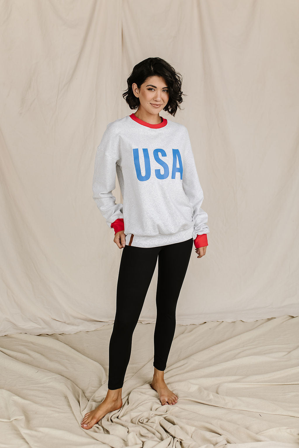 Home Of The Brave USA University Pullover Sweatshirt