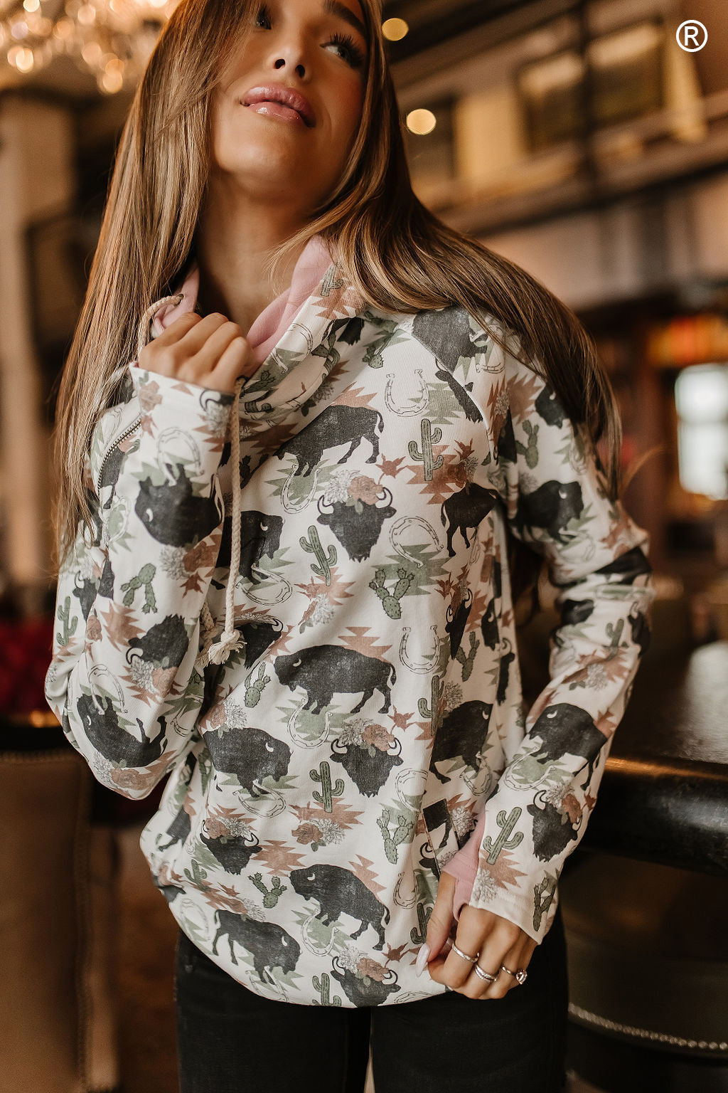 Daring Darling Doublehood Sweatshirt