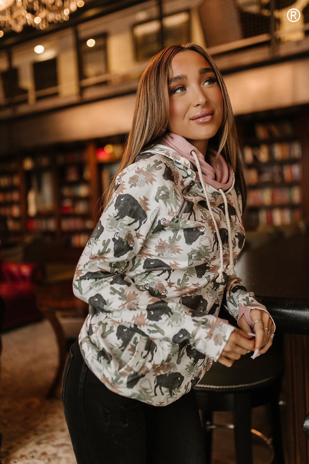 Daring Darling Doublehood Sweatshirt