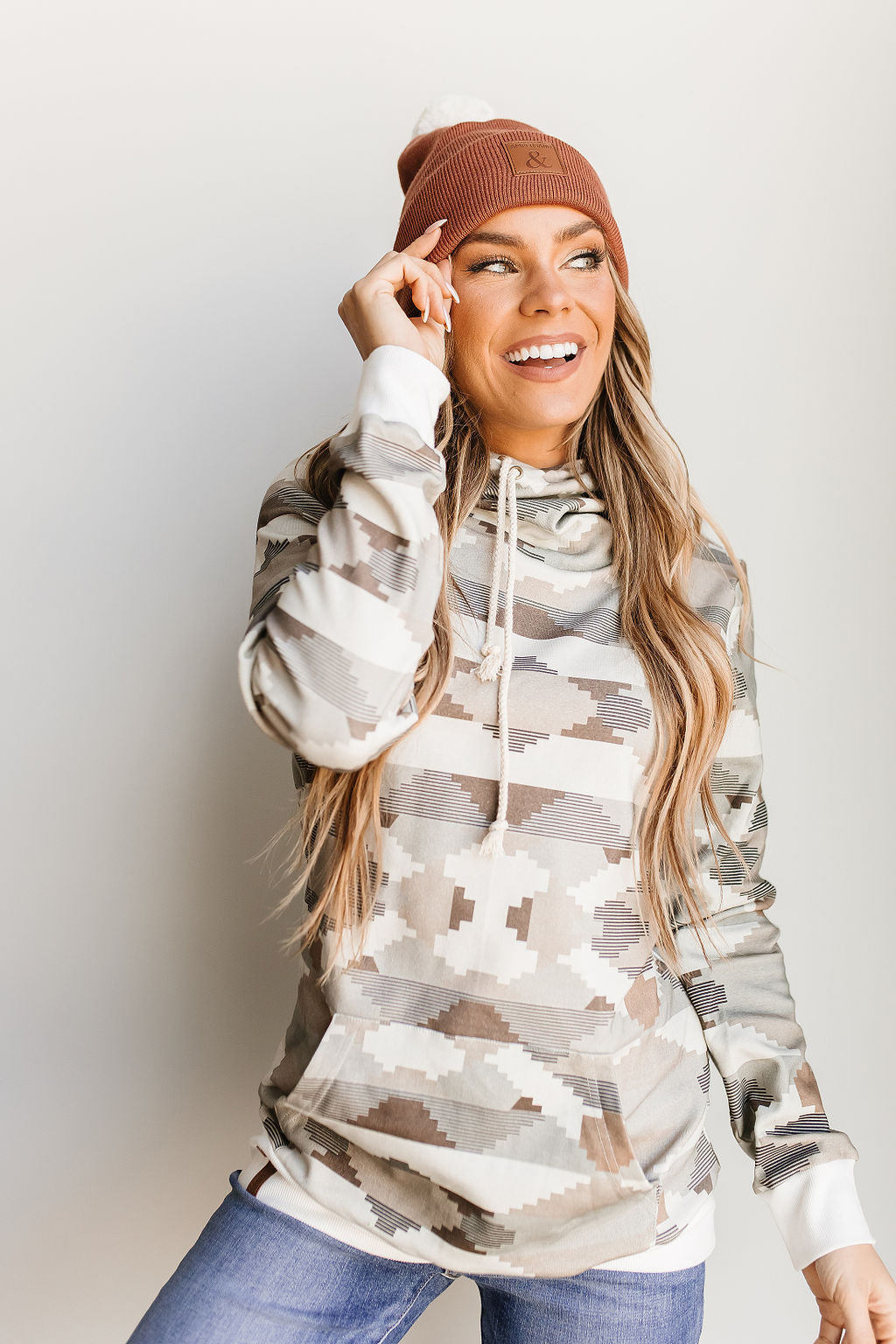 Mojave Desert Ampersand Ave Hoodie Sweatshirt