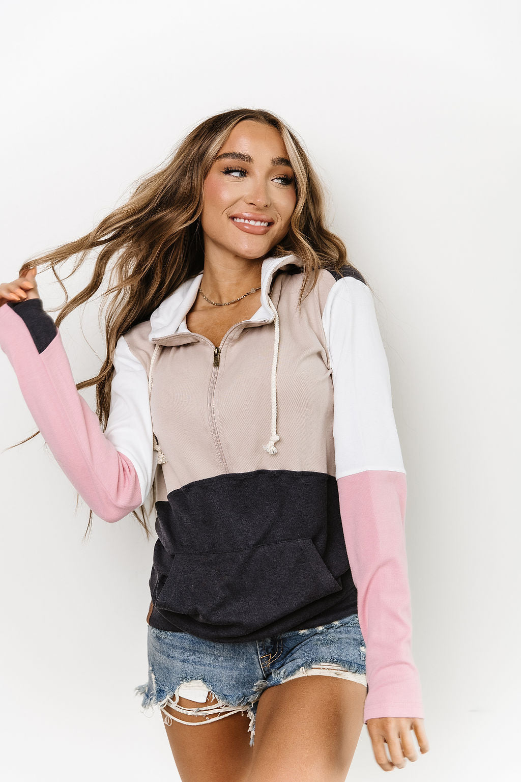 Head Start Ampersand Ave Halfzip Hoodie Sweatshirt