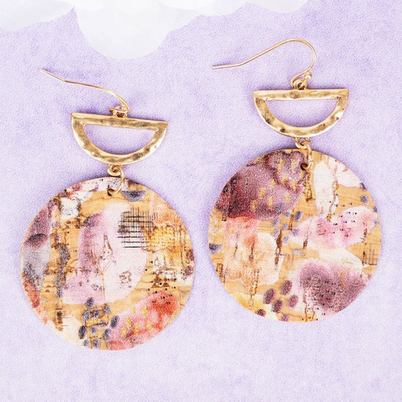 Garden Cocktail Cork Earrings