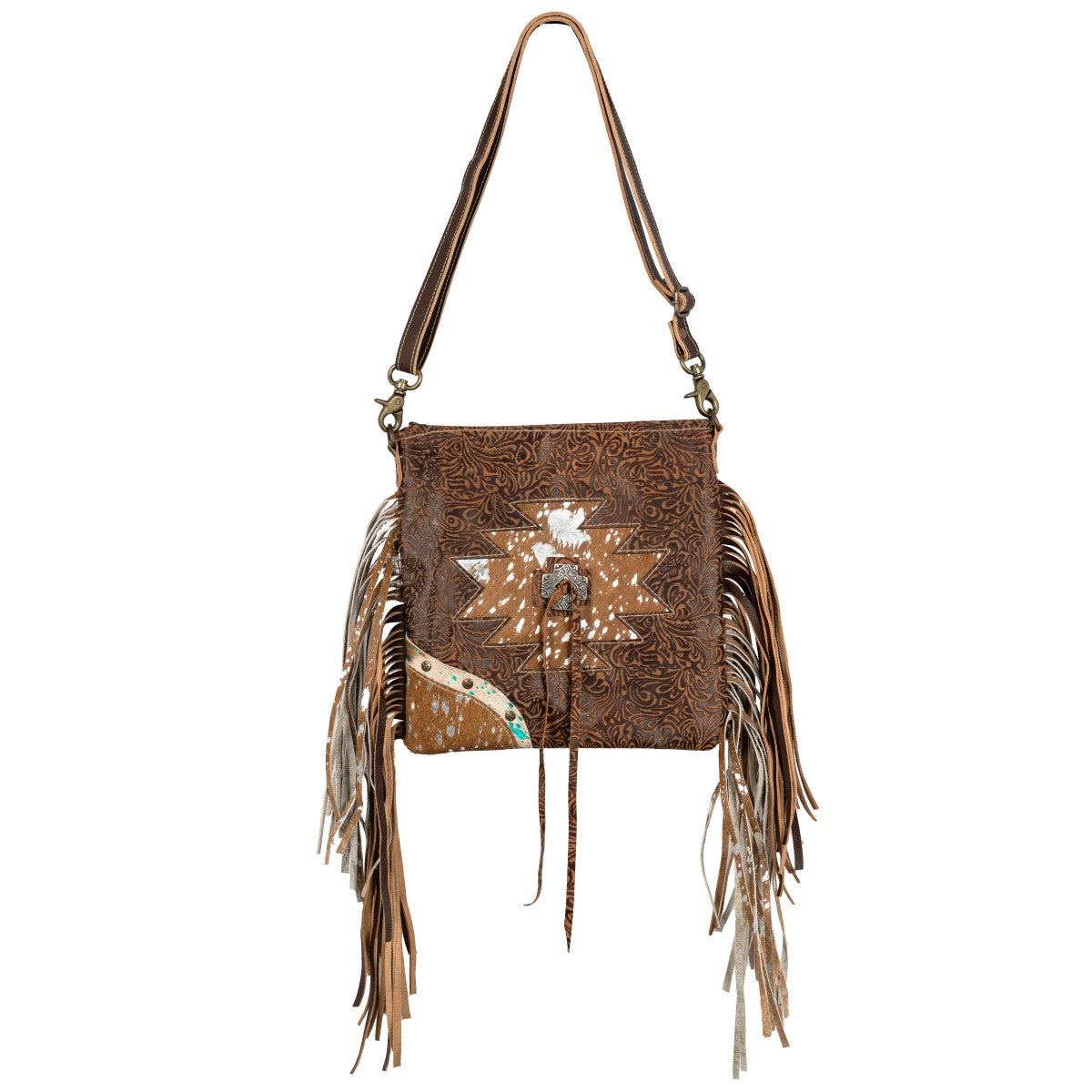 Whiskey Courage Hide/Leather Purse