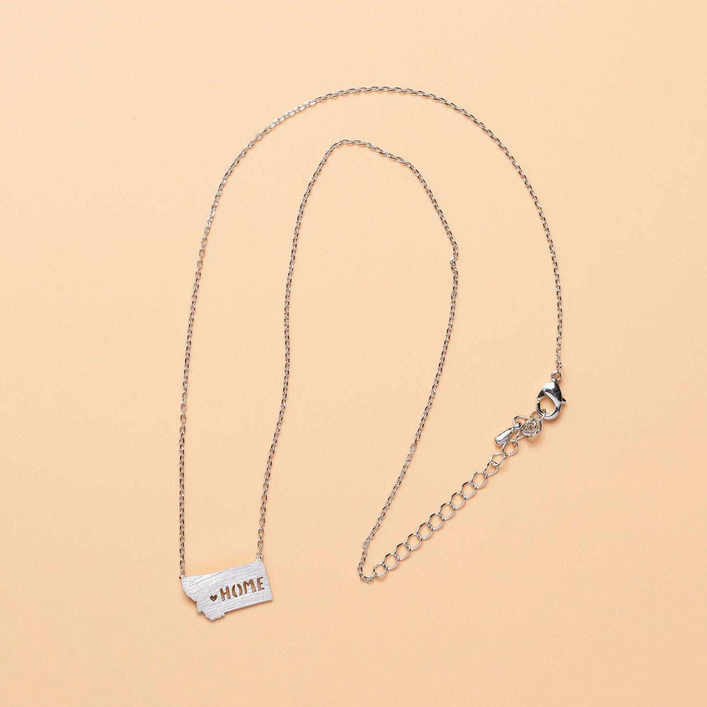 All Hearts Go Home Montana Necklace - Silver