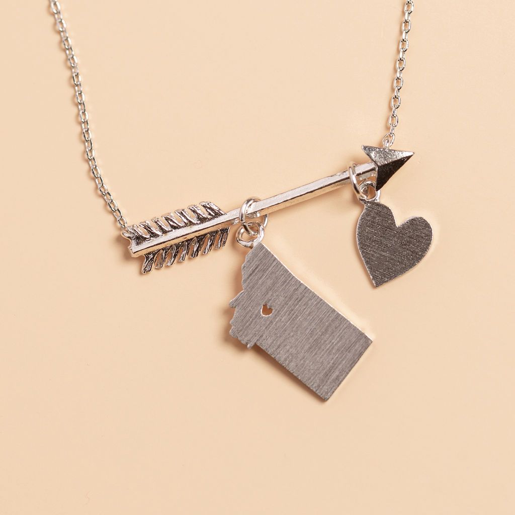 Follow Your Arrow Montana Necklace - Silver
