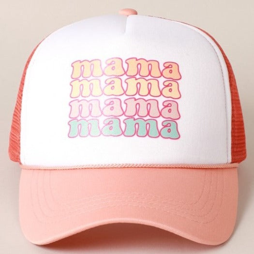 Mama Trucker Hat - 2 Colors! [will ship separately]