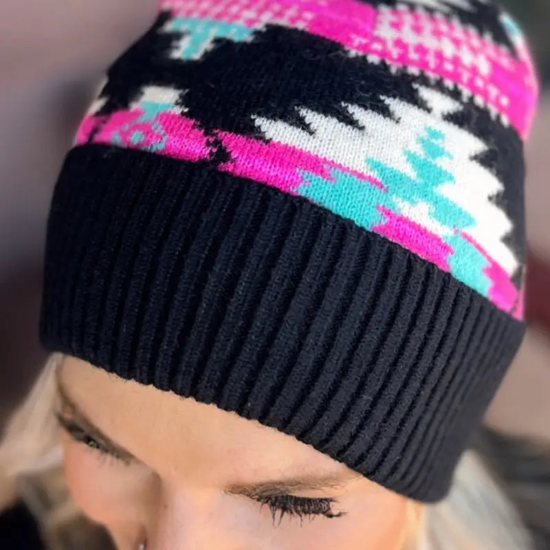 Cheyenne Aztec Beanie