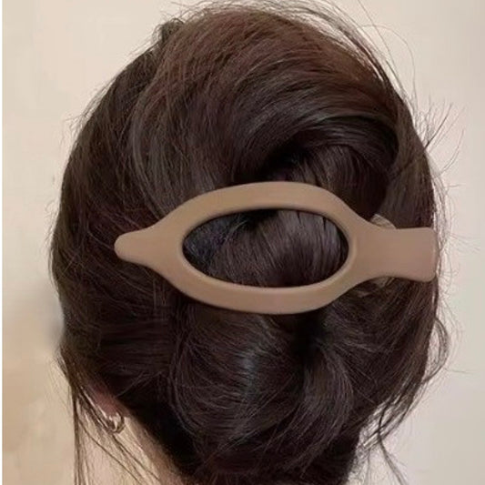 Lay It Down Hair Clip - Taupe