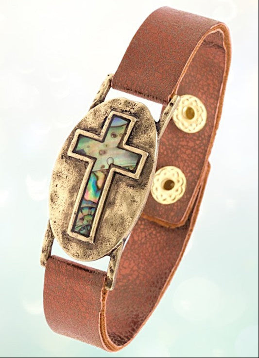 True Devotion Cross Bracelet