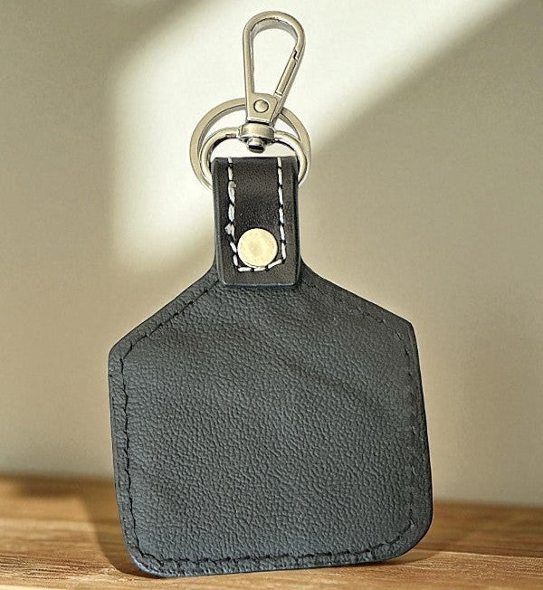 Trendy Tribal Leather Keychain
