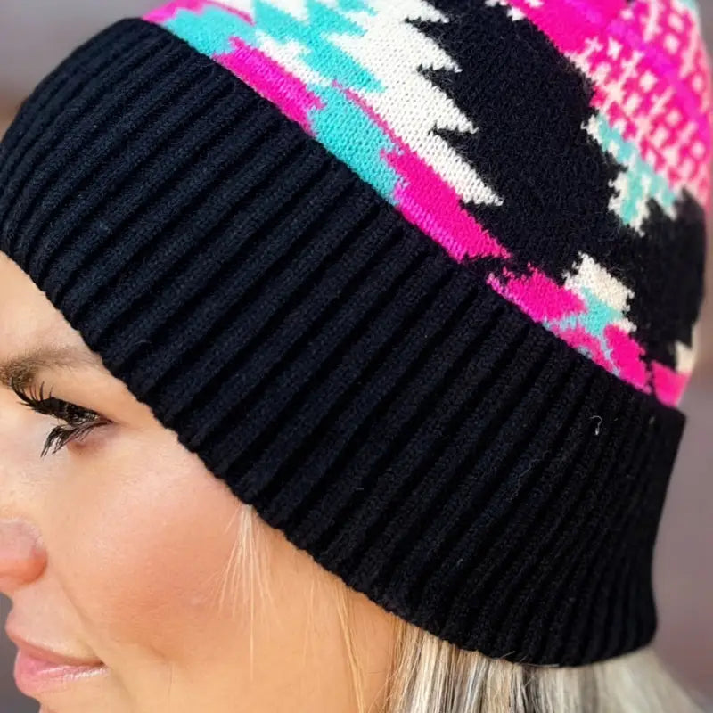 Cheyenne Aztec Beanie