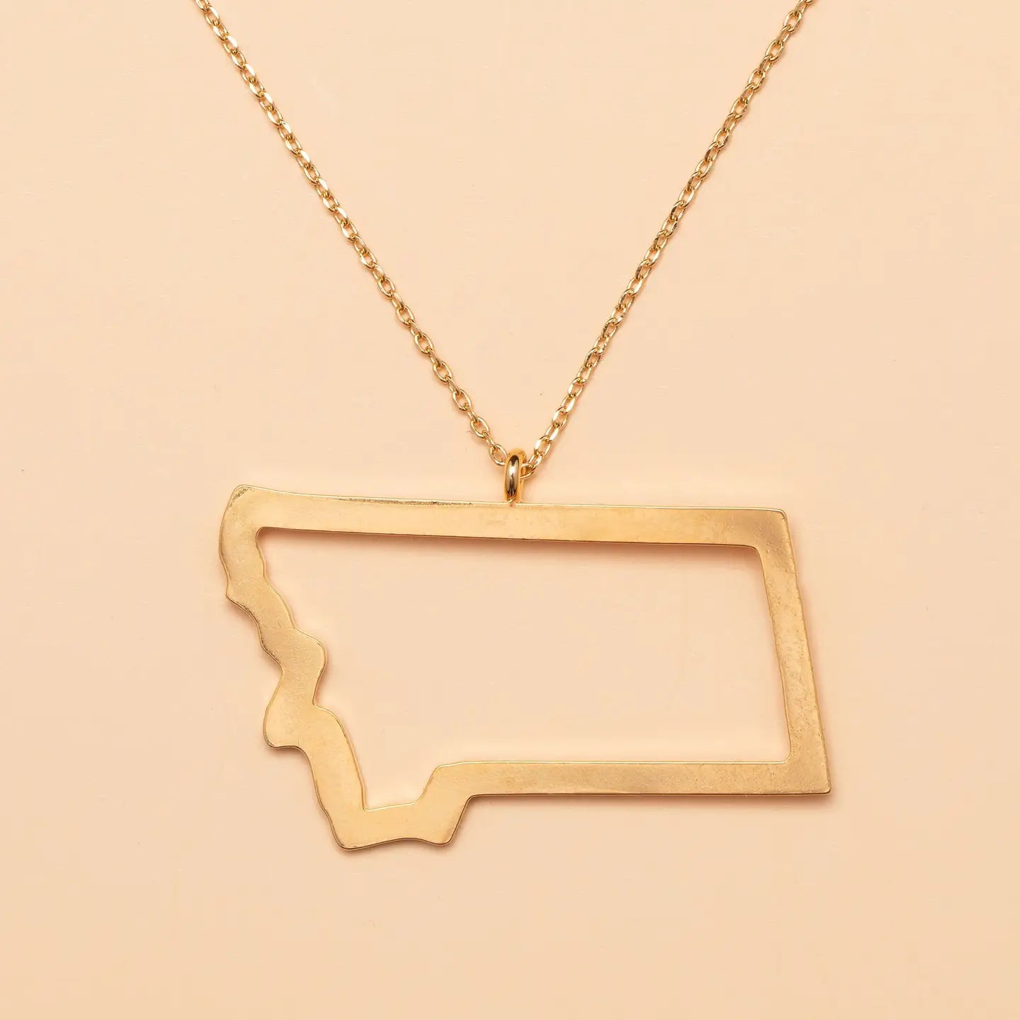 Last Best Place Montana Necklace - Gold