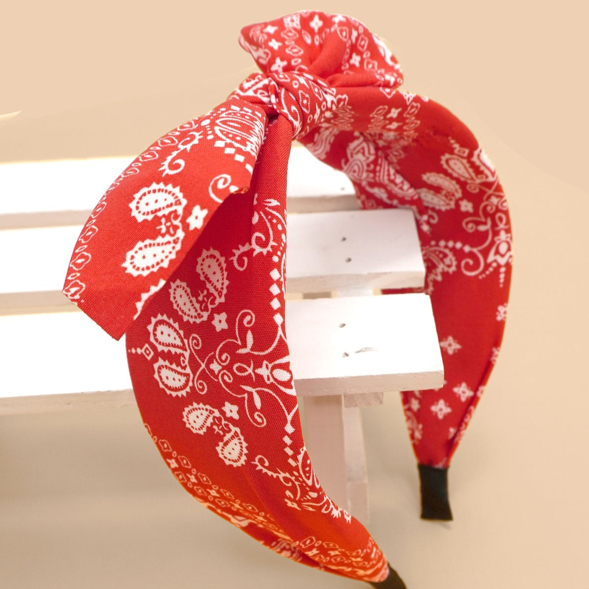 Fo-Fana Bandana Headband - Red