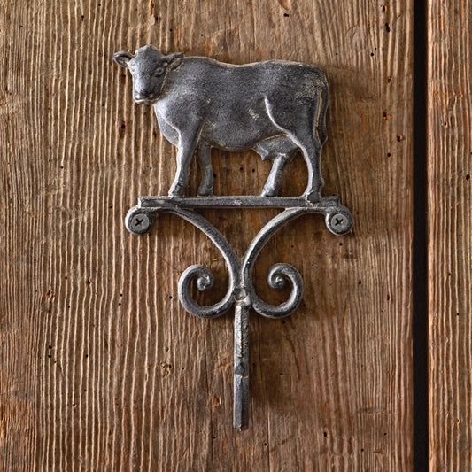 Cast Iron Cow Wall Hook