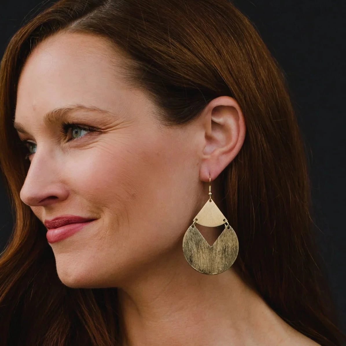 Intentional Beauty Gold Geometric Earrings