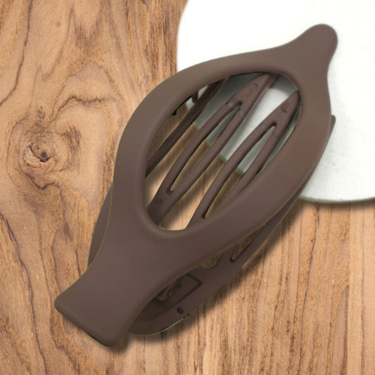 Lay It Down Hair Clip - Brown