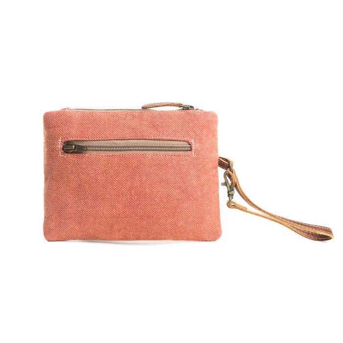 Sahara Sunrise Wristlet Pouch