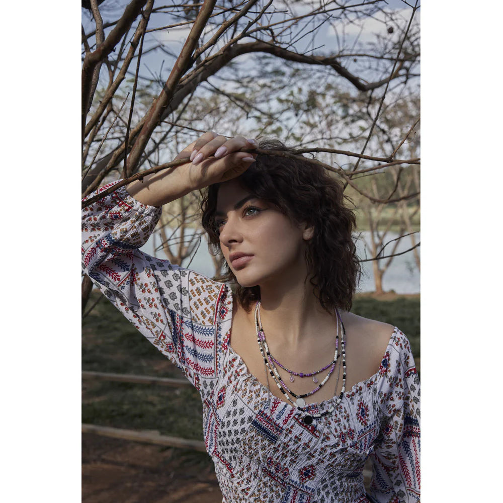 Lavender Fields Layered Necklace