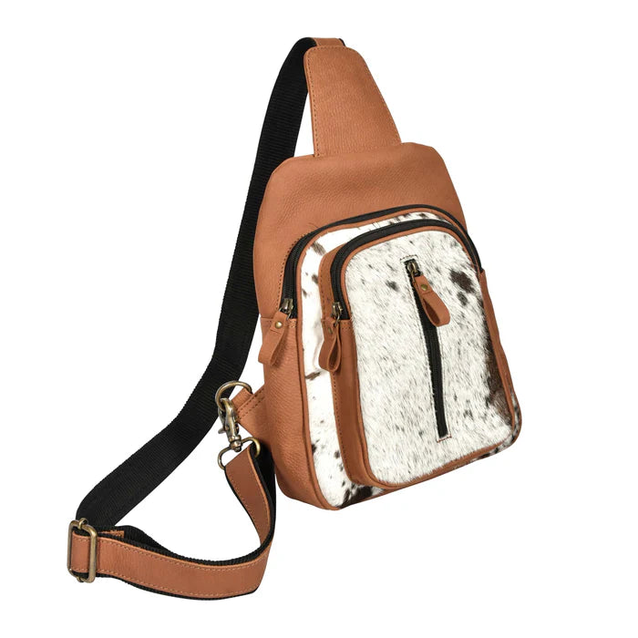Out To Pasture Hair-On Sling Bag